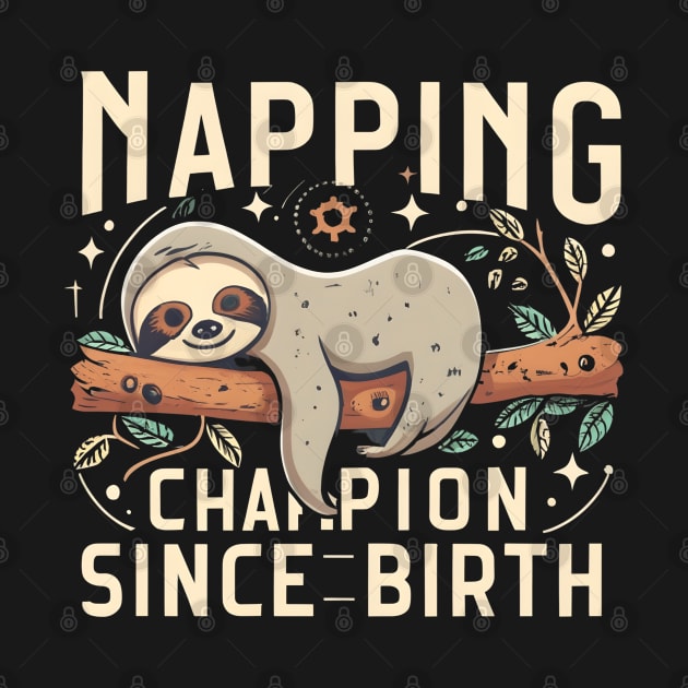 Napping champion since birthday by NomiCrafts