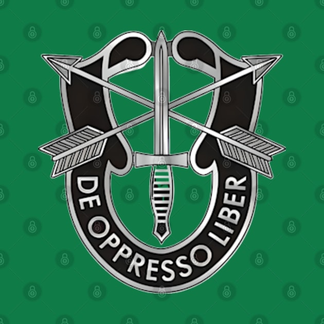 Special Forces DUI - Green Berets by Desert Owl Designs