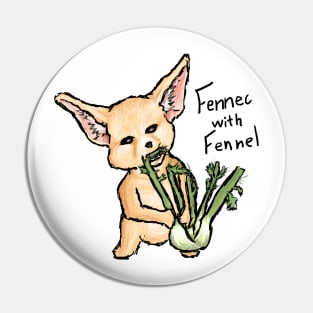 Fennec with Fennel Pin