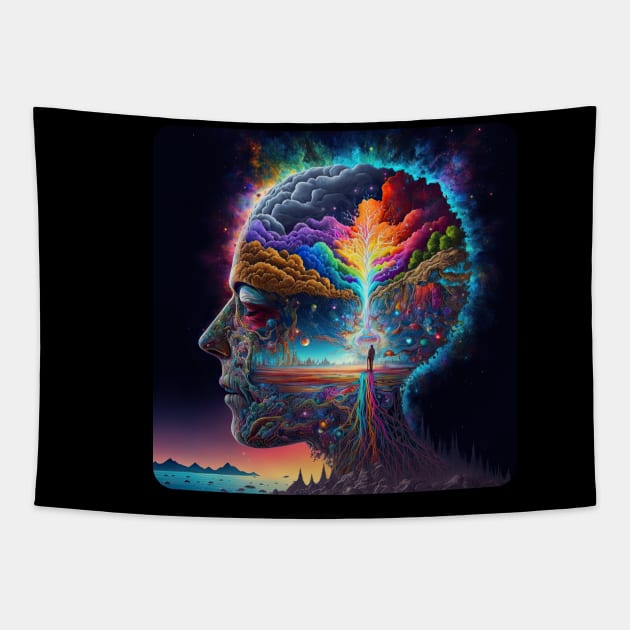 Self Actualization Tapestry by AI-datamancer