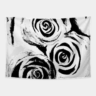 Abstract Rosey Roses Tapestry