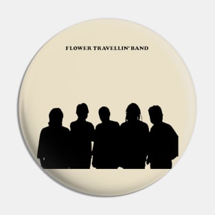 Flower travellin' Band Pin