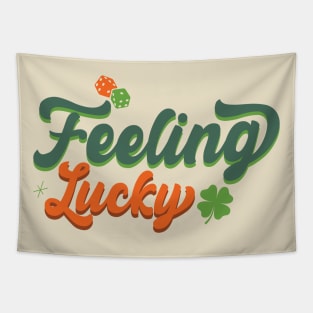 Feeling Lucky St Patrick's Day Tapestry