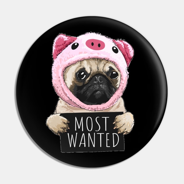 Most Wanted Pin by Mako Design 