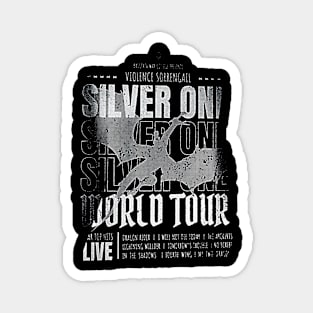 Silver On Fourth Wings Magnet