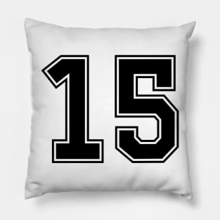 Uniform number Pillow