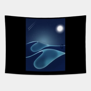 The night desert Tapestry