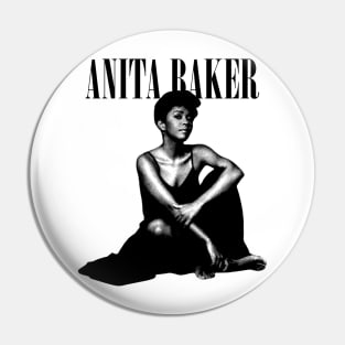 Anita Baker Vintage Pin