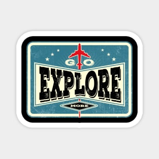 Go Explore More Magnet