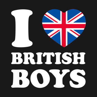 I love British Boys T-Shirt