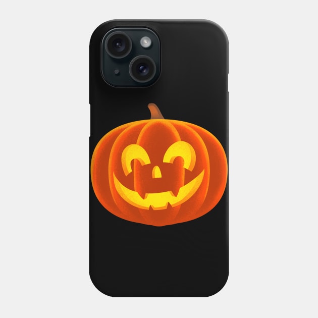 Happy Pumpkin Phone Case by tommartinart