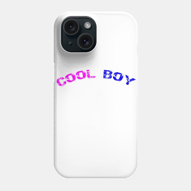 Cool Boy t-shirt Phone Case by Tee lover