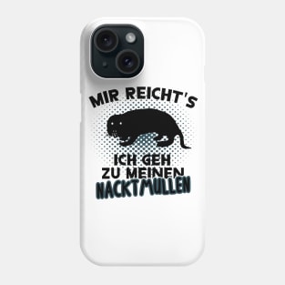 Naked mole rat pet cute rodents rodent fan Phone Case