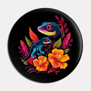 Gecko Mothers Day Pin