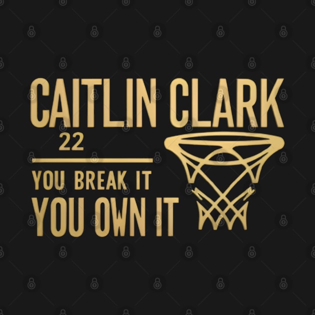 caitlin clark 22 by CreationArt8