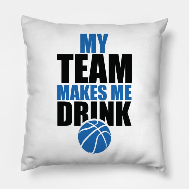 NBA Dallas Maverick Drink Pillow by SillyShirts