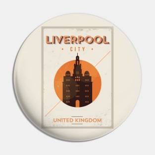 Liverpool Poster Design Pin