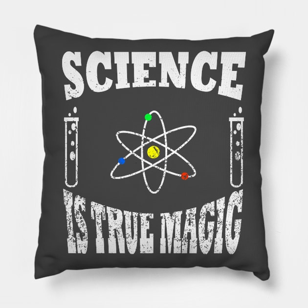 Science is true magic Pillow by rashiddidou