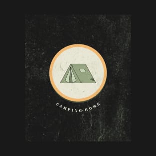 Camping Tent Patch Tshirt T-Shirt