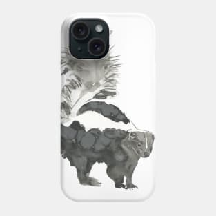 Skunk Painting Phone Case