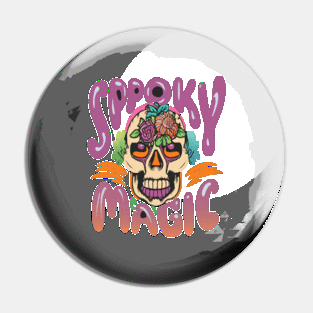 Spooky Magic Pin