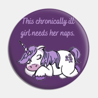 This Chronically ill girl needs her naps Pin