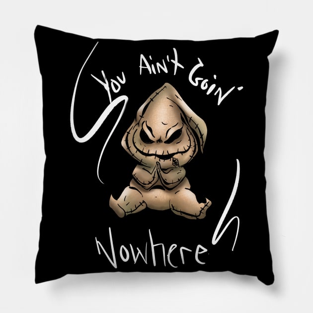 Oogie Says So Pillow by Danispolez_illustrations