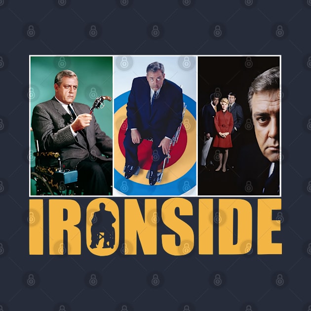 Ironside - Raymond Burr - 60s Cop Show by wildzerouk