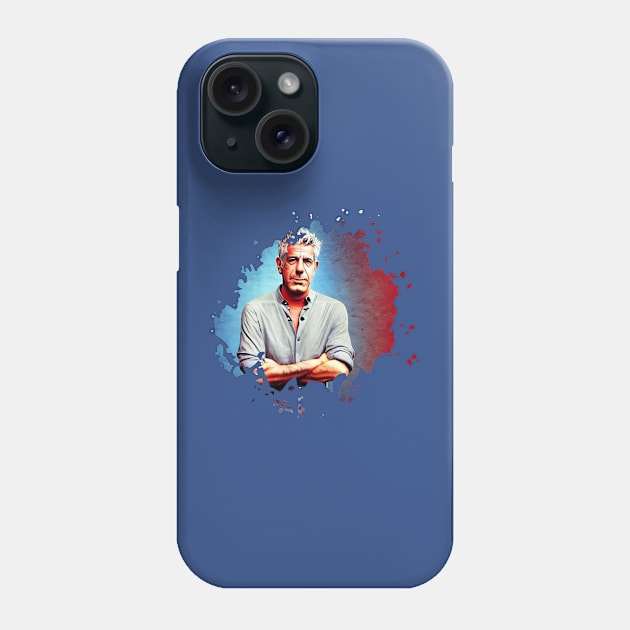 Anthony Michael Bourdain Phone Case by Pixy Official