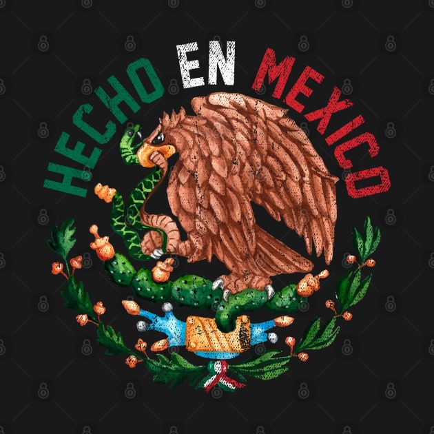 Hecho En Mexico Eagle Mexican by ShirtsShirtsndmoreShirts