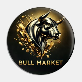 Bull Market Pin