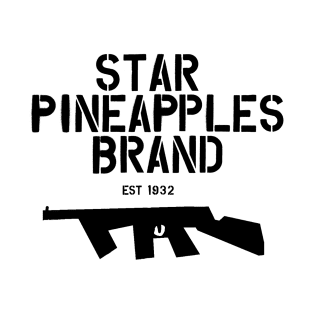 Star Pineapples Brand T-Shirt