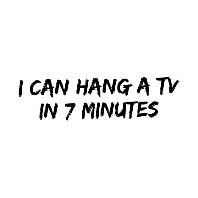 I can hang a flatscreen in 7 minutes by mivpiv