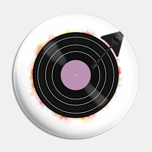 Vinyl record - purple Pin