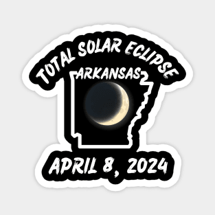 Arkansas Total Solar Eclipse Magnet