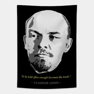 Vladimir Lenin Quote Tapestry