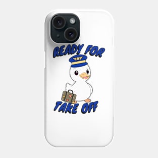 Funny Pilot duck Phone Case