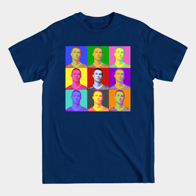 Disover Cristiano Ronaldo Warhol - World Cup - T-Shirt