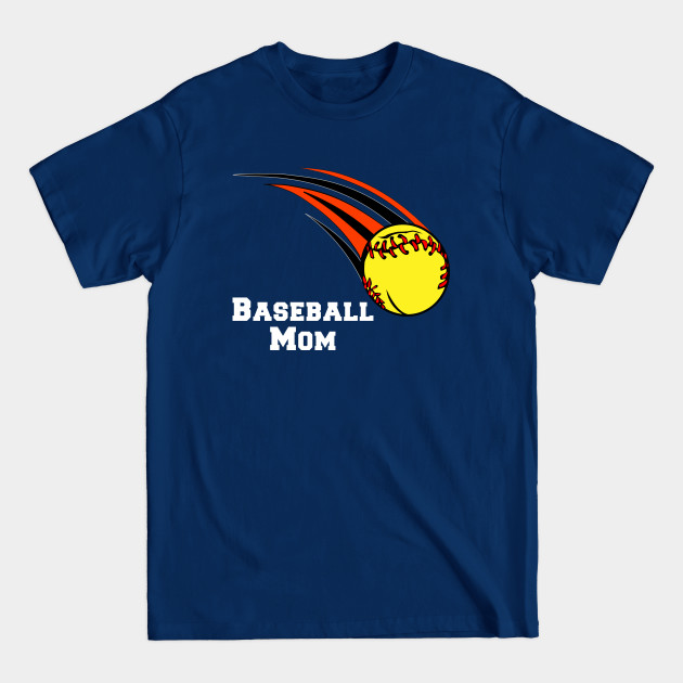 Discover Baseball Mom - Baseball Mom - T-Shirt