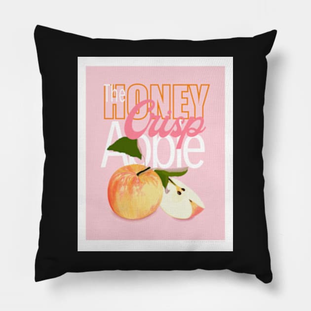 Honey Crisp Apple Pillow by jennylizrome