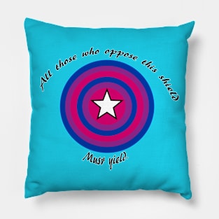 Pride Shields - Bisexual Pillow