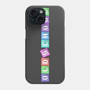 Old School Arcade Text Phone Case