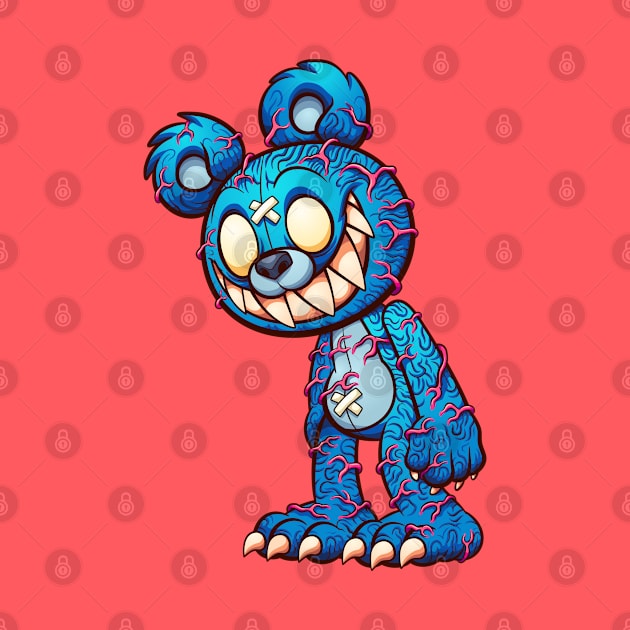 Scary Teddy by machmigo