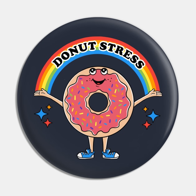 Donut Stress Pin by coffeeman