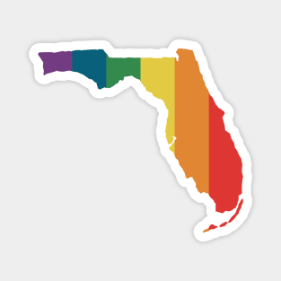Florida State Rainbow Magnet