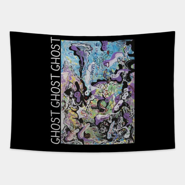 ghost story Tapestry by HanDraw