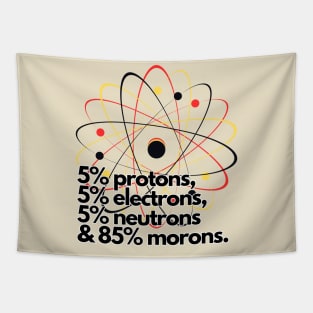 Atoms and Morons Tapestry