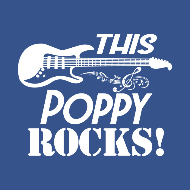 Disover Mens This Grandpa Rocks T Shirt - Guitar Rock n Roll Funny Gift Poppy - Mens This Grandpa Rocks - T-Shirt