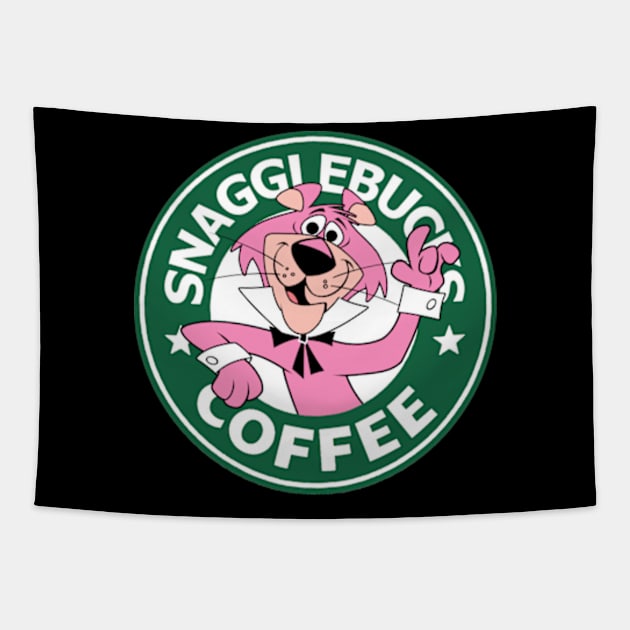 Snagglepuss - Snagglebucks Coffee Tapestry by LuisP96