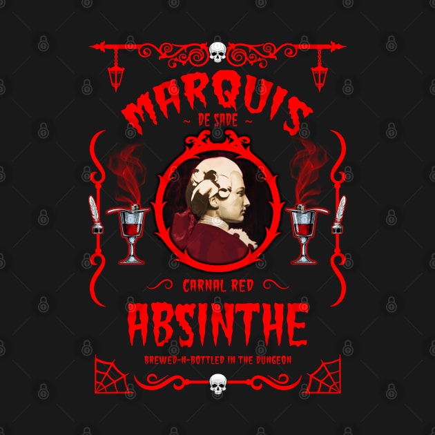 ABSINTHE MONSTERS (MARQUIS DE SADE) by GardenOfNightmares